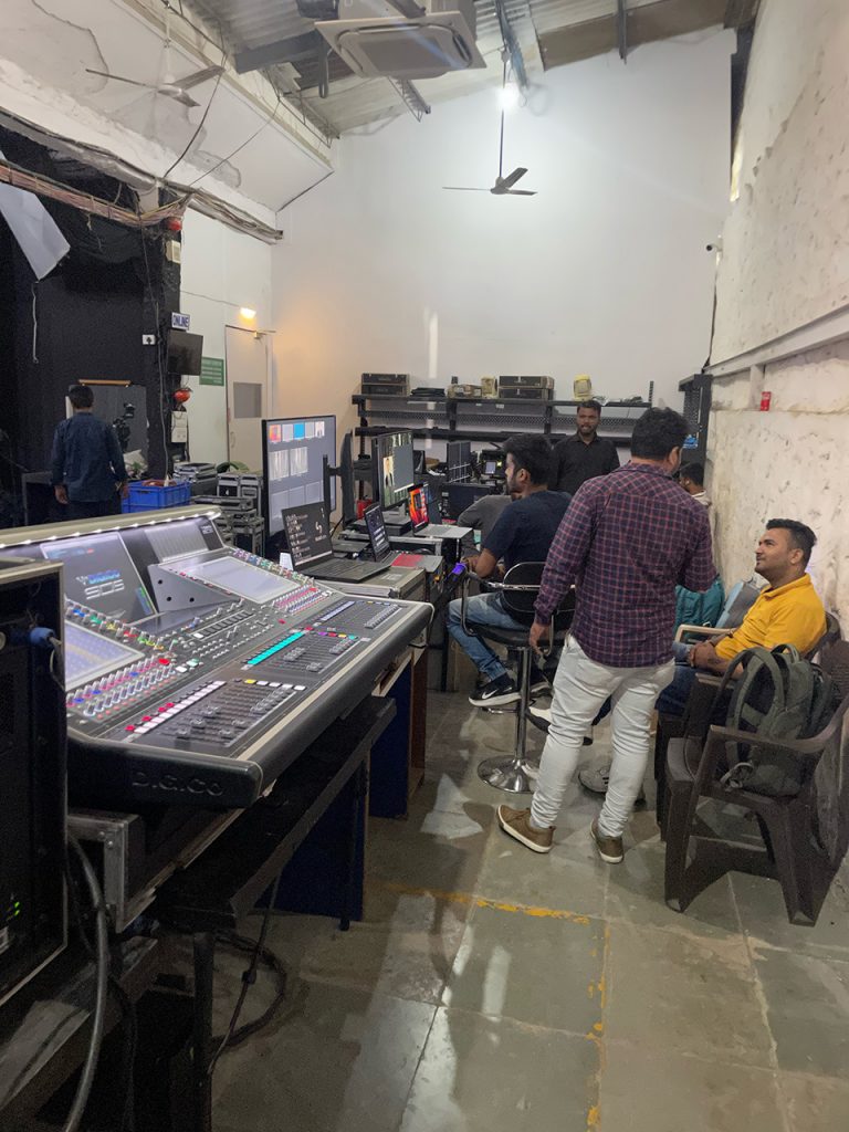 Bild på mixplats I Mumbai under Leading a new era konferens