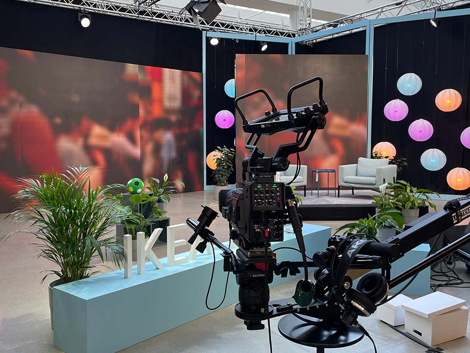 Filmstudio för IKEA